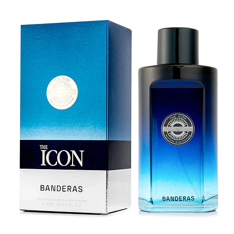 Perfume Antonio Banderas The Icon Edt 200ml Hombre - AZUL