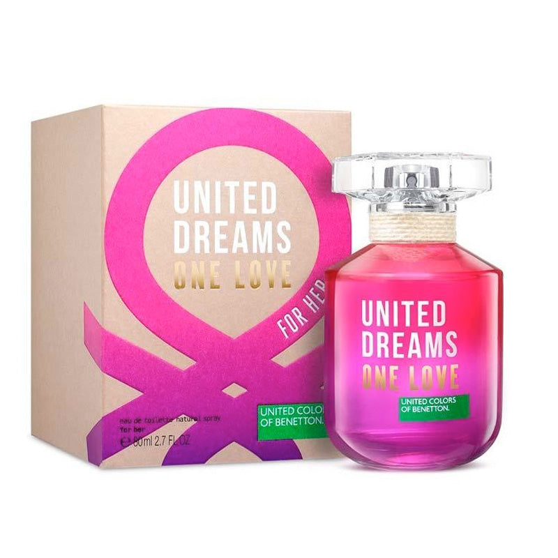 Perfume United Colors of Benetton One Love EDT 80ml Mujer 1