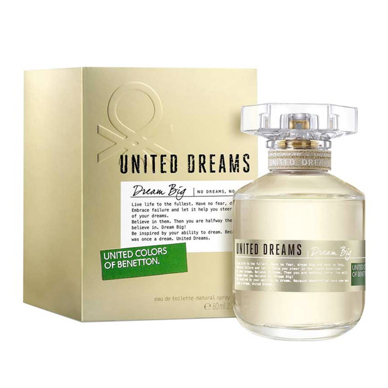 Perfume United Colors of Benetton Benetton Dream Big Her EDT 50ml Mujer 1