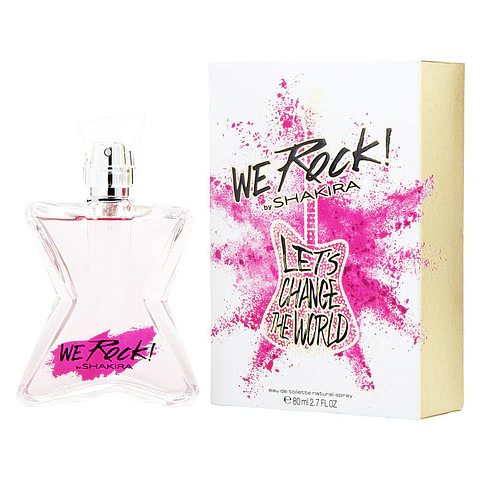 Perfume Shakira We Rock By Let´s Chance The World EDT 80ml Mujer