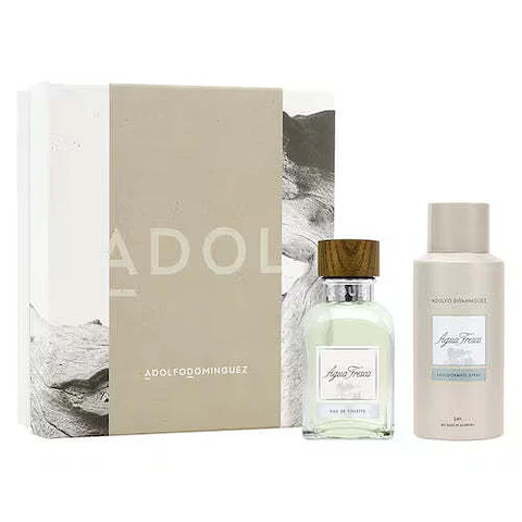 Estuche Adolfo Dominguez Agua Fresca Man EDT 120 ml + Deo 150 ml Hombre