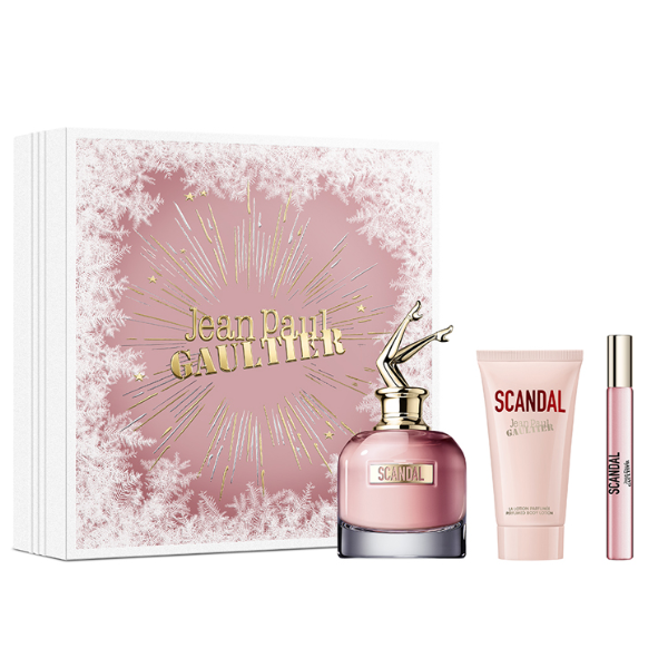 Perfume jean paul gaultier Scandal Set  EDP 80 ML + Locion Perfumada 75 ML + 10 ML Mujer 1
