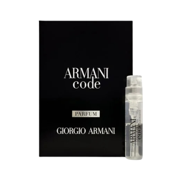 Perfume Giorgio Armani Code Perfum 1.2 ML Miniatura Hombre 1