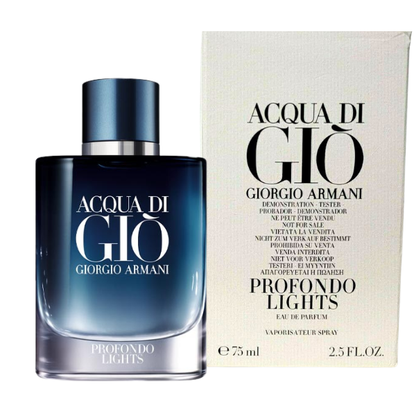 Tester Giorgio Armani Acqua Di Giò Profondo Lights EDP 75ml Hombre 1