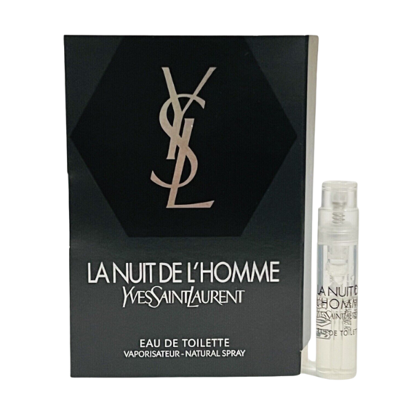 Perfume Yves Saint Laurent La Nuit l'Homme EDT 1 ML Miniatura Hombre 1
