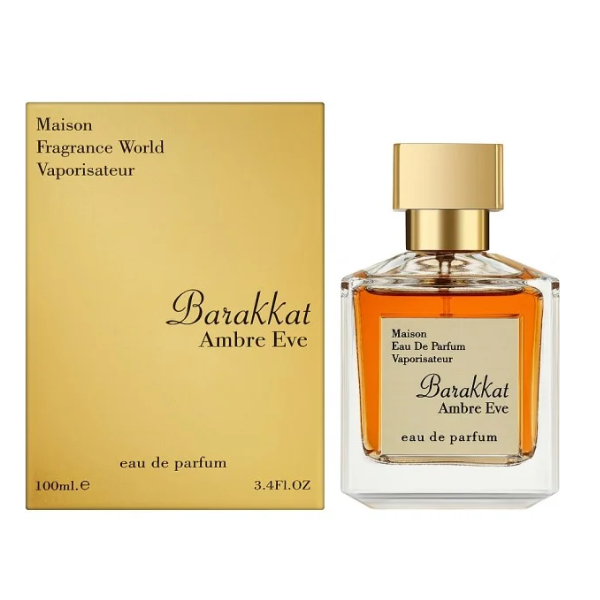 Perfumes Arabes Fragrance World Barakkat Ambre Eve Edp 100Ml Unisex 1