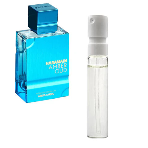 Perfume Al Haramain Amber Oud Aqua Dubai Extrait De Parfum 10 ML Unisex  Decants