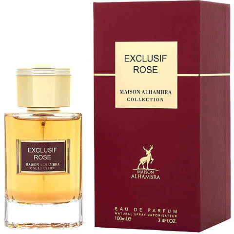 Perfume Exclusif Rose Maison Alhambra Edp 100 Ml Mujer (Burning Rose Edp 100ml)