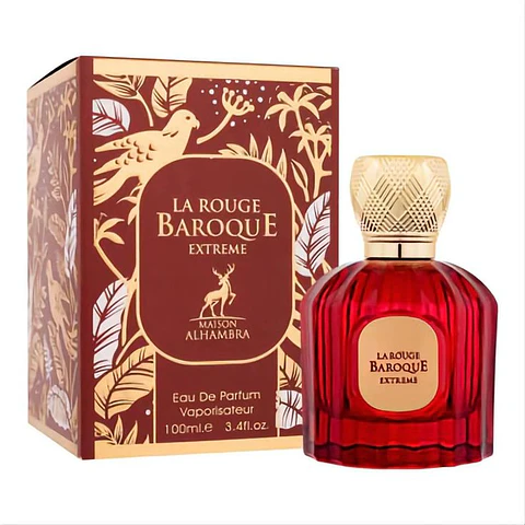 Perfume Baroque La Rouge Extreme Maison Alhambra Edp 100 Ml Unisex -Nuevo Extreme
