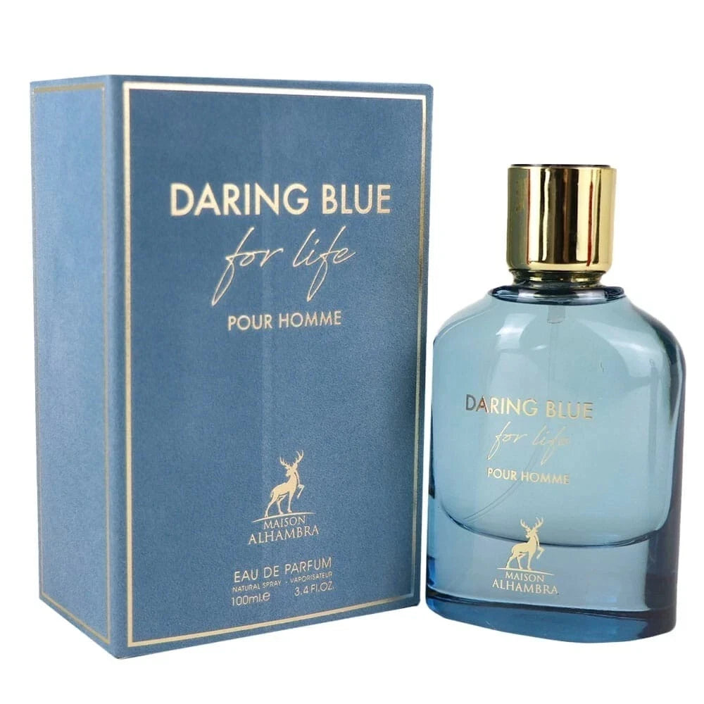 Perfume Maison Alhambra Daring Blue For Life Pour Homme Edp 100ML Hombre 1