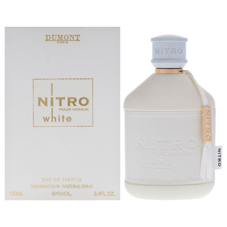 Perfume Dumont Nitro White Edp 100ml Hombre ( Silver Mountain Water ) 1