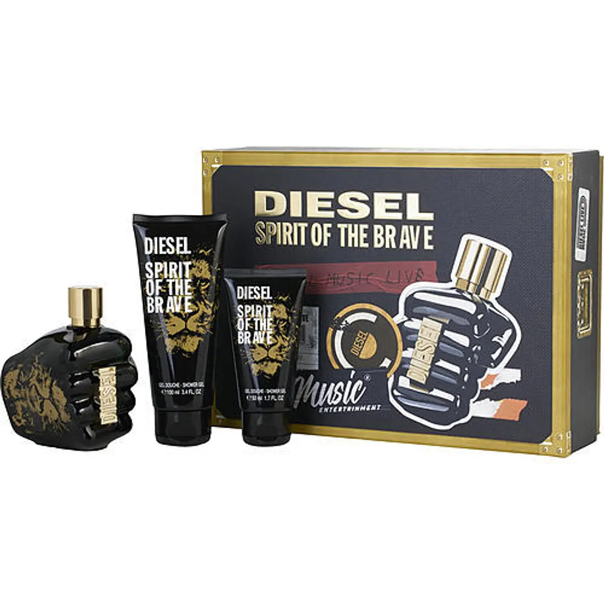 Estuche Spirit Of The Brave Diesel Edt 125Ml Hombre 1