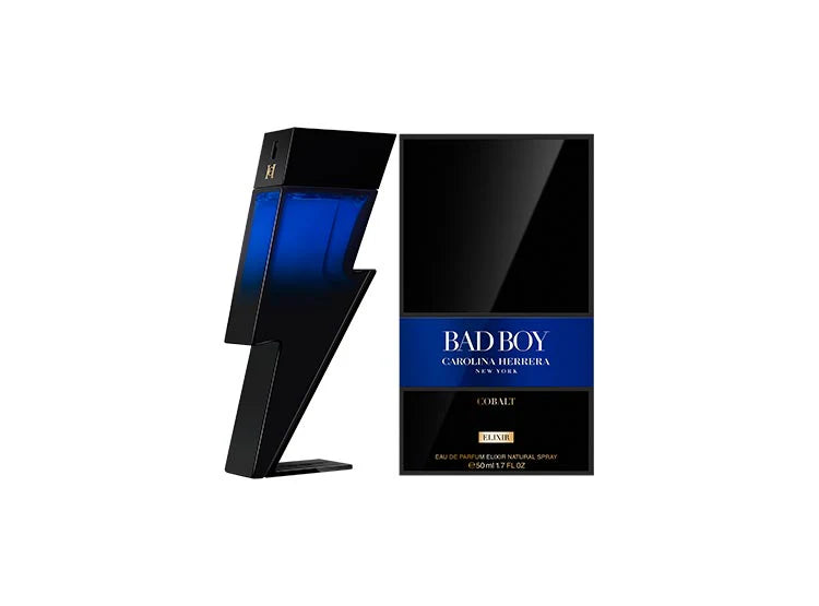 Perfume Carolina Herrera Bad Boy Cobalt EDP Elixir 50 ml Hombre 1