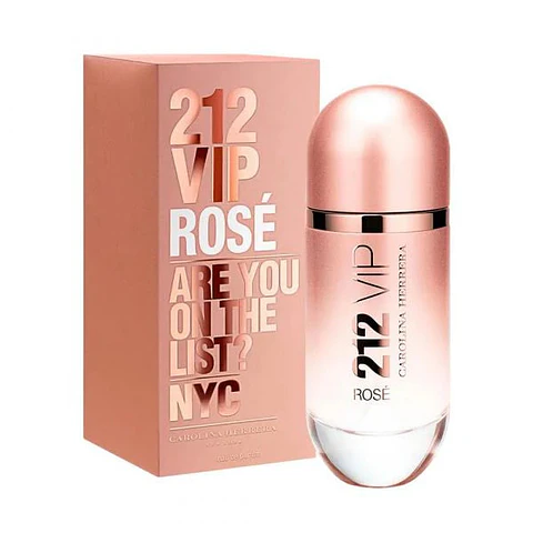 Perfume Carolina Herrera 212 Vip Rose Edp 80ml Mujer