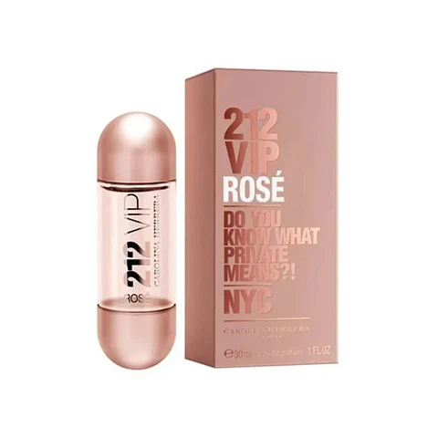 Perfume Carolina Herrera 212 Vip Rose Edp 30 Ml Mujer