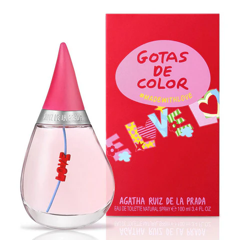 Perfume Agatha Ruiz De La Prada Gotas de Color Made With Love EDT 100 ML (M)