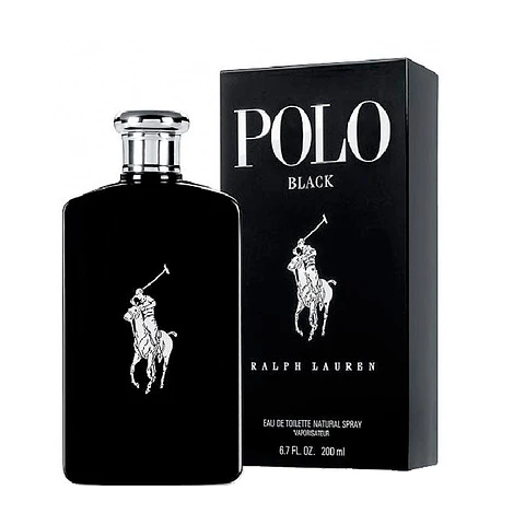 Perfume Ralph Lauren Polo Black EDT 200ml Hombre