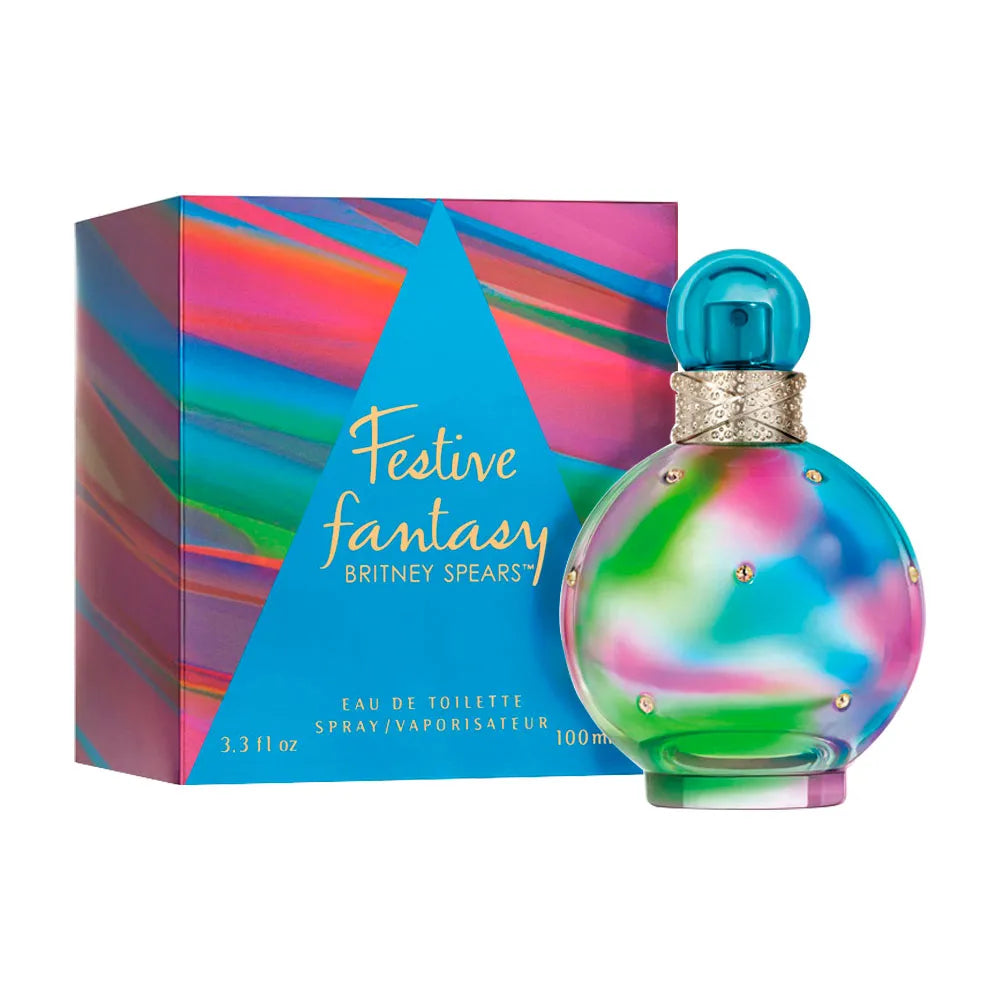 Perfume Britney Spears Festive Fantasy Edt 100ml Mujer 1