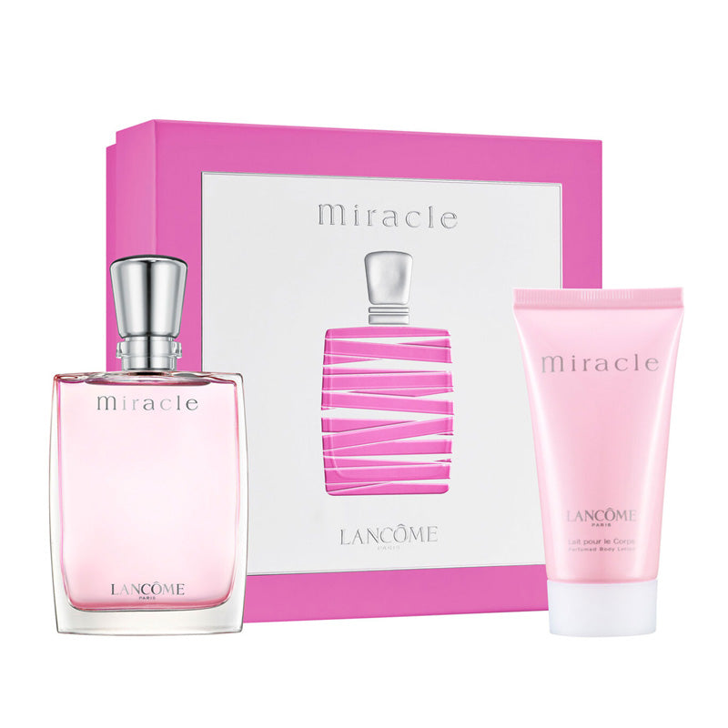 Set Lancome Miracle Edp 30ml + Body Lotion Mujer 1