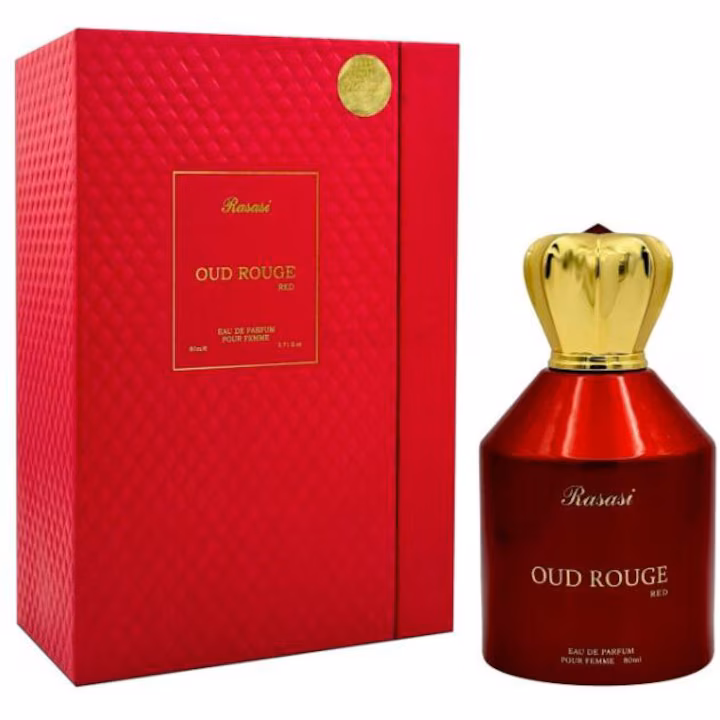 Perfume Rasasi Oud Rouge Red EDP 80 ml Mujer 1