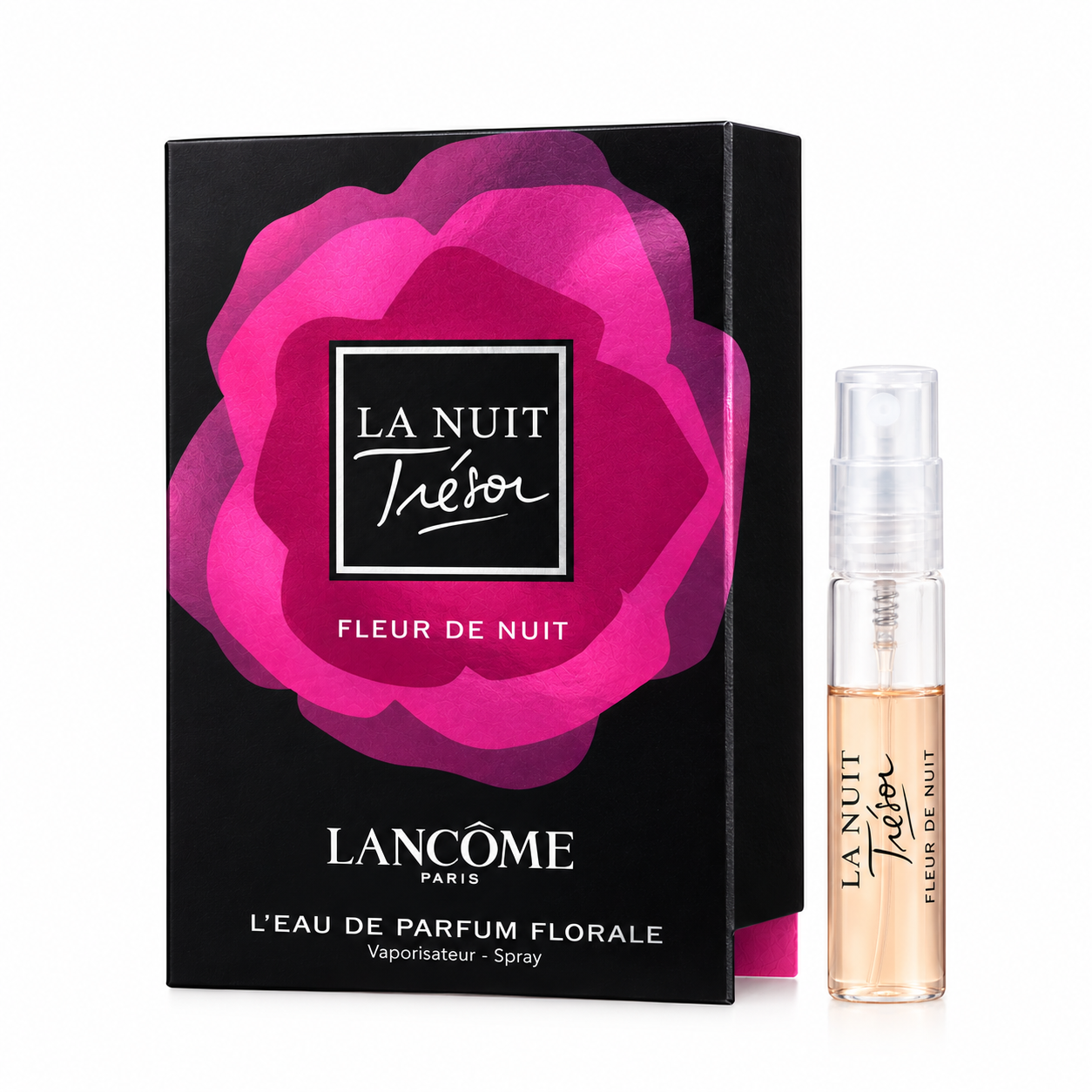 Perfume miniatura La Nuit Tresor Fleur De Nuit Edp Florale 1 Ml Mujer 1