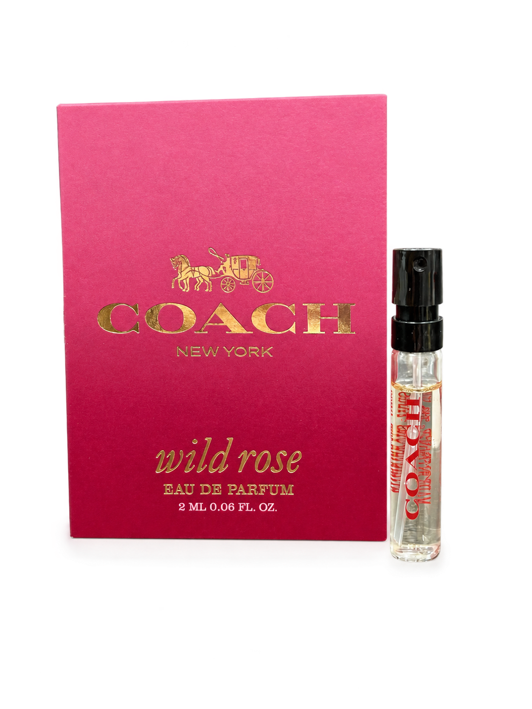 Perfume miniatura Coach New York Wild Rose EDP 1 ml Mujer . 1