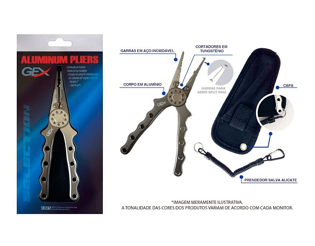 Alicate Aluminiun Pliers - GEX