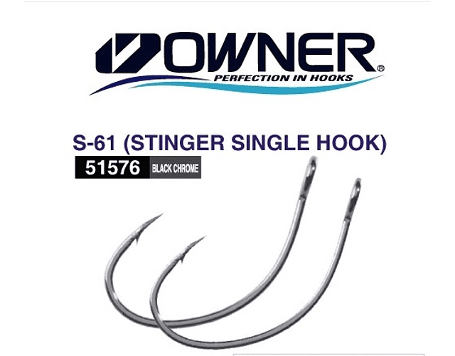 Anzol Owner Stinger Single - S-61