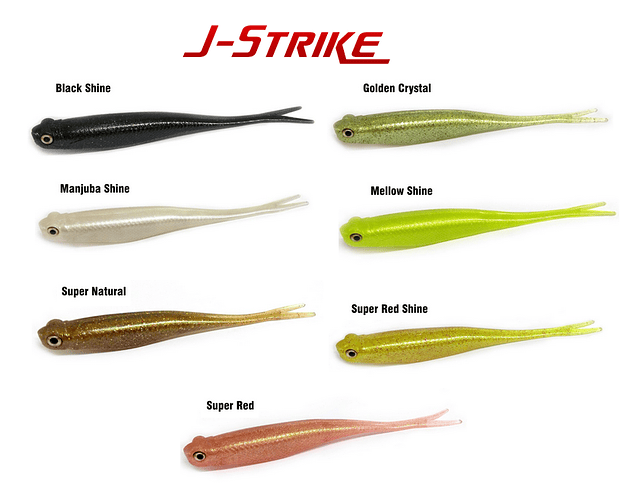 Isca Artificial Monster 3x Soft - J Strike 13cm