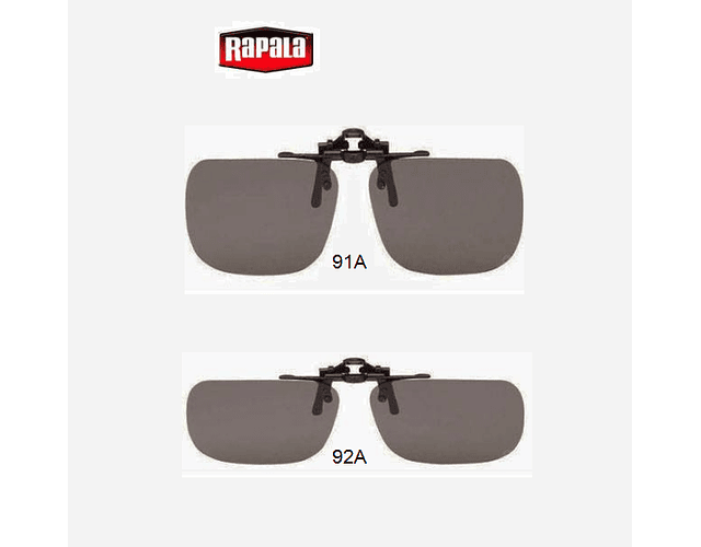 Óculos Polarizado Rapala - Clip On Visiongear
