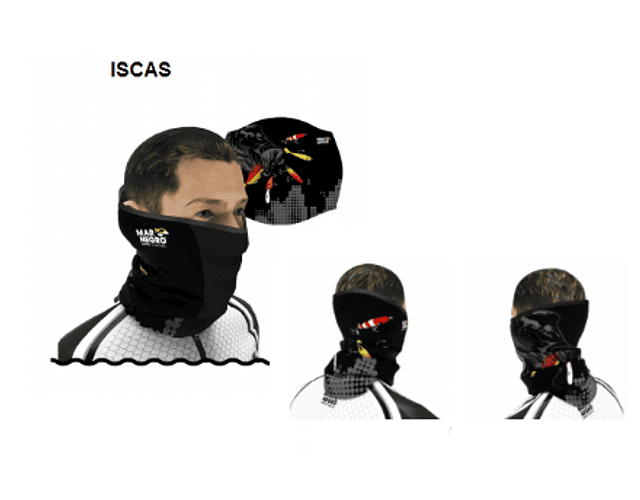 Máscara de Proteção Mar Negro - Buff
