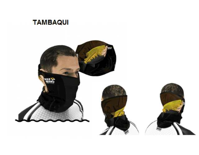 Máscara de Proteção Mar Negro - Buff