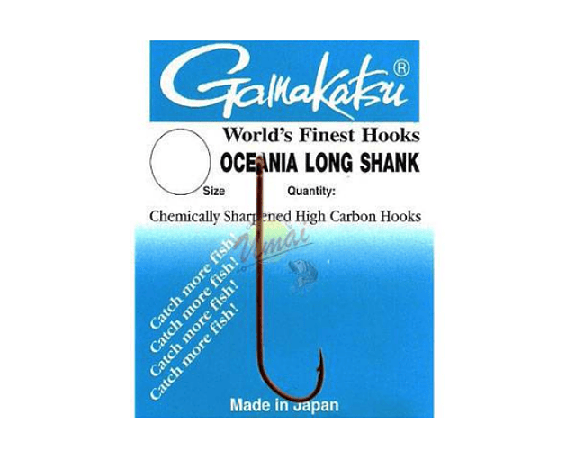Anzol Gamakatsu - Oceania Long Shank Red