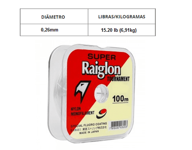 Linha Marine Sports Super Raiglon Tournament - Branca