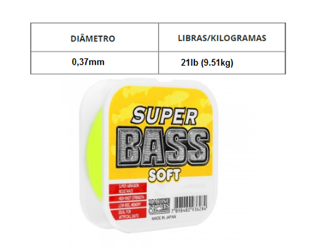 Linha Marine Sports - Super Bass Soft