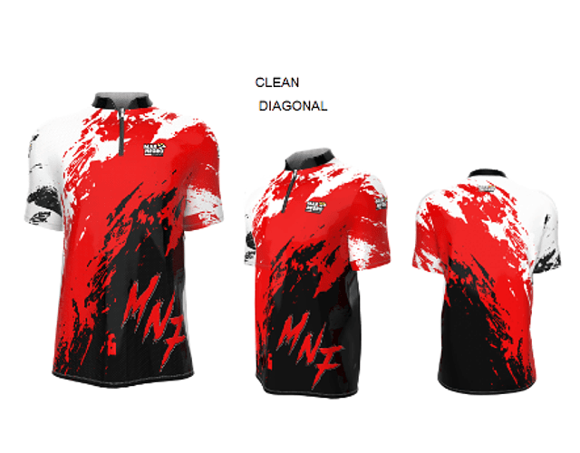 Camiseta Mar Negro Manga Curta Masc 2020 - Clean Diagonal