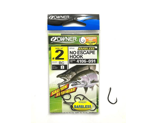 Anzol Owner Barbless - No Escape Hook