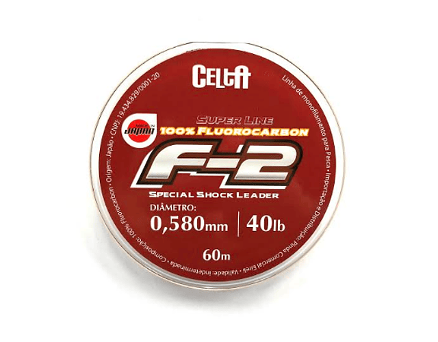 Linha Shock Leader Fluorcarbon Celta - F2