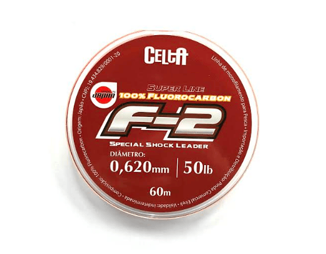 Linha Shock Leader Fluorcarbon Celta - F2