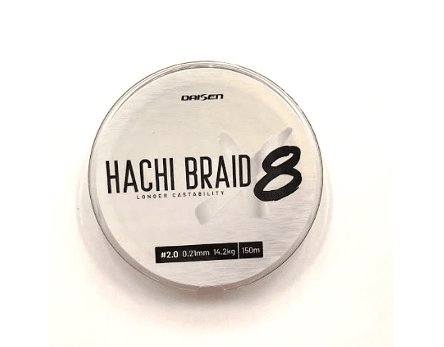 Linha de Multifilamento Daisen - Hachi Braid 8x