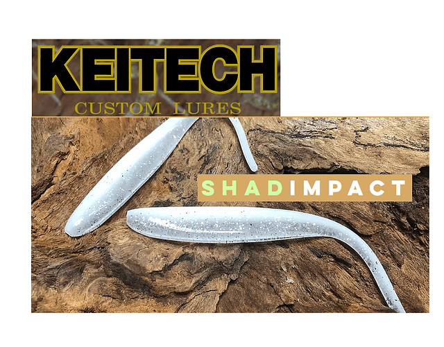 Isca Artificial Keitech - Shad Impact 5