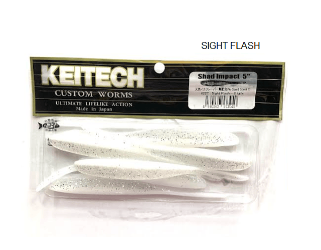 Isca Artificial Keitech - Shad Impact 5