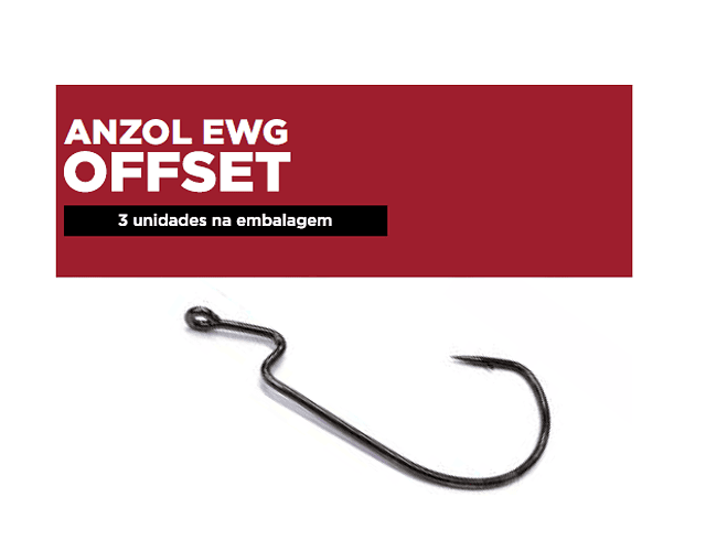 Anzol EWG Monster 3x - Offset