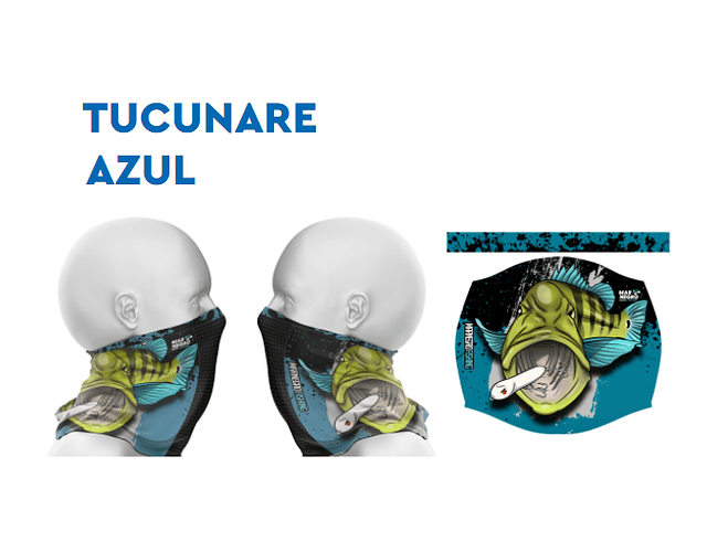 Máscara de Proteção Mar Negro - Buff 2021