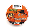 Linha de Monofilamento Crown - Pro Tamba Soft Orange