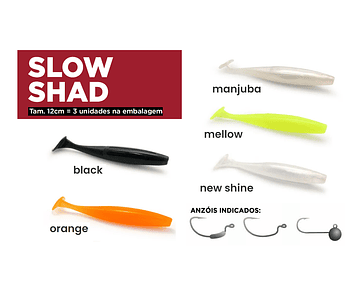 Isca Artificial Monster 3x Soft - Slow Shad