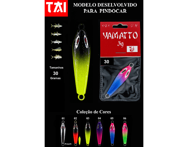 Isca Artificial Jig Yamato - Tai 30g