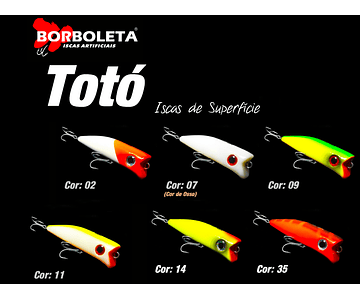 Isca Artificial Borboleta - Totó