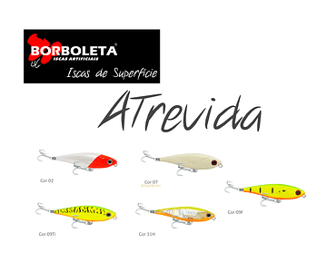 Isca Artificial Borboleta - Atrevida