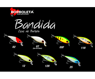 Isca Artificial Borboleta - Bandida